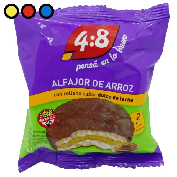 Producto - ALFAJOR DE ARROZ CHOCOLATE 4.8