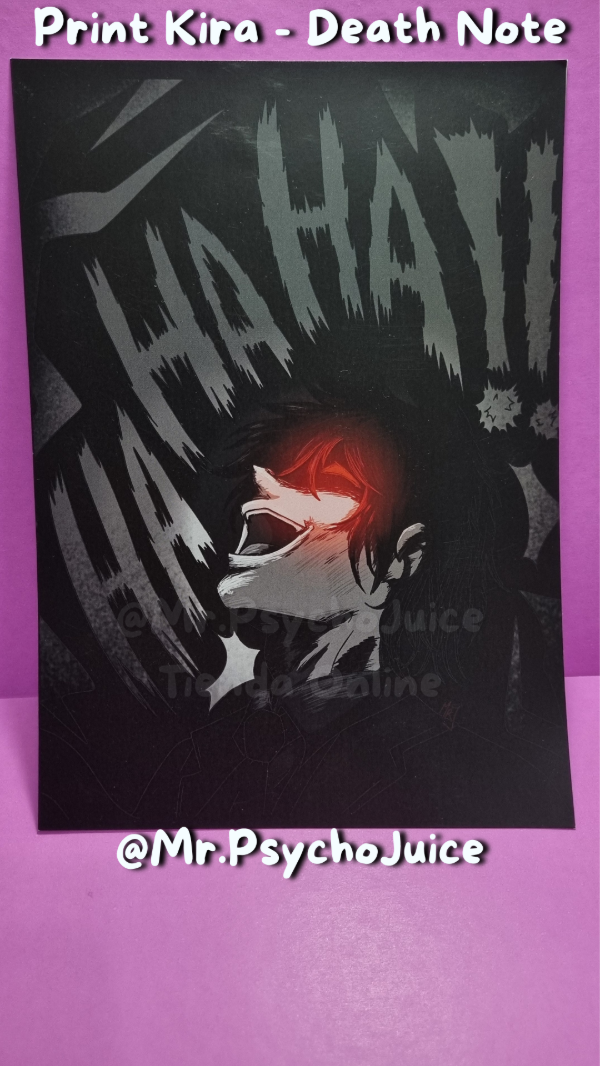 Producto - Print Kira - Death Note