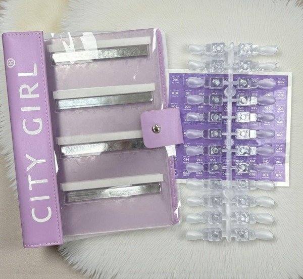 Producto - MUESTRARIO CON IMAN 72 COLORES CITY GIRL