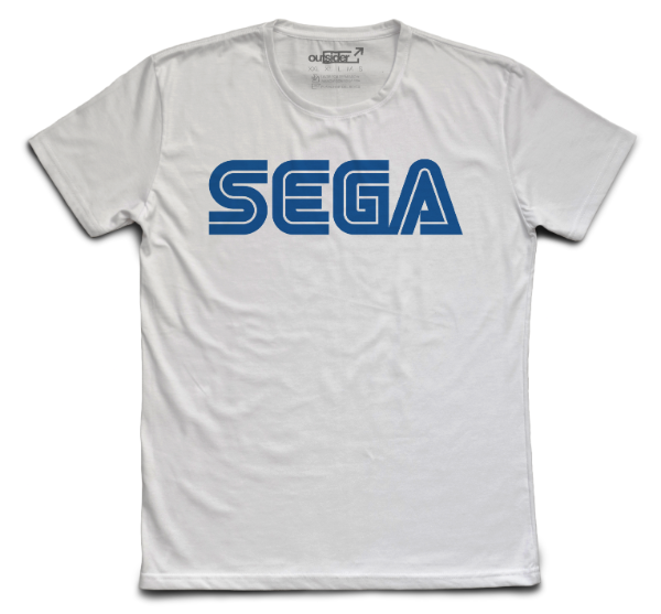 Producto - Sega - Logo - Remera Blanca