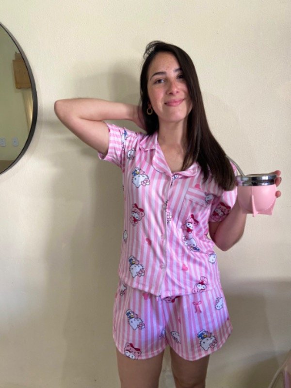Producto - Pijama Camisero Kitty - 1