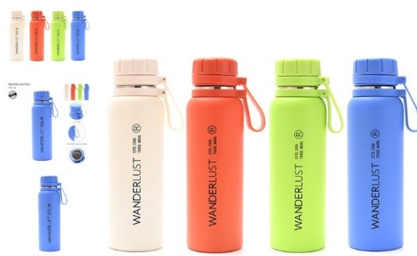 Producto - BOTELLA TERMICA WANDERLUST CON TAPA Y AGARRE 750ML
