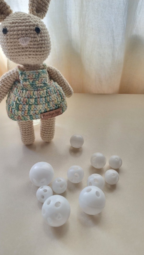 Producto - Cascabel plástico en 3 medidas