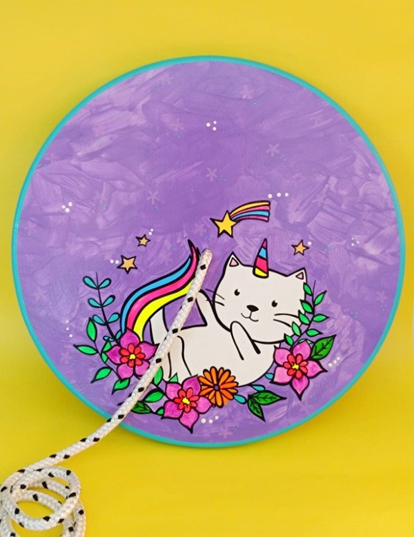 Producto - Hamaca  Gatito unicornio