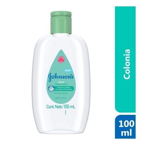 Producto - Colonia para Bebes Johnson Fresca Caricia x 100 ml