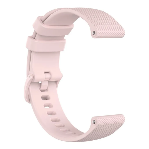 Producto - MALLA CORREA SMARTWATCH 18MM ROSA TEXTURIZADA HEBILLA