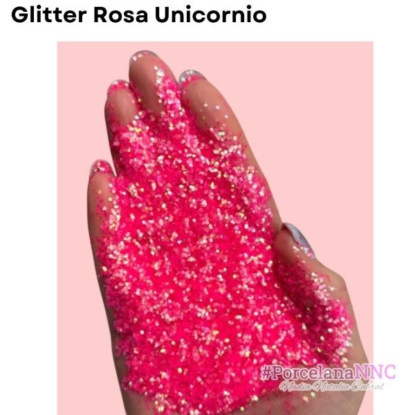 Producto - Glitter Rosa Unicornio
