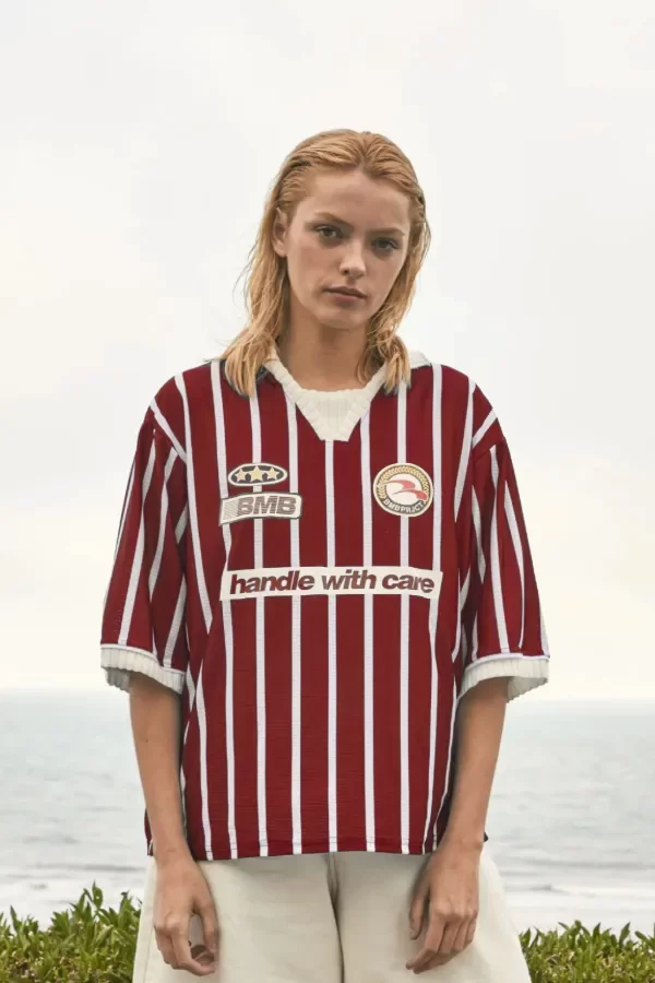 Producto - CAMISETA STRIPES BORDO - BMBPRJCT - 6