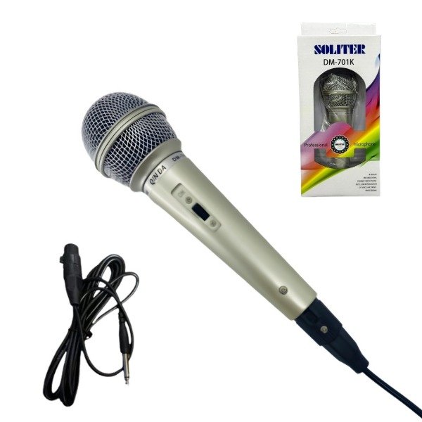 Producto - Micrófono Profesional con Cable DM-701K 7107