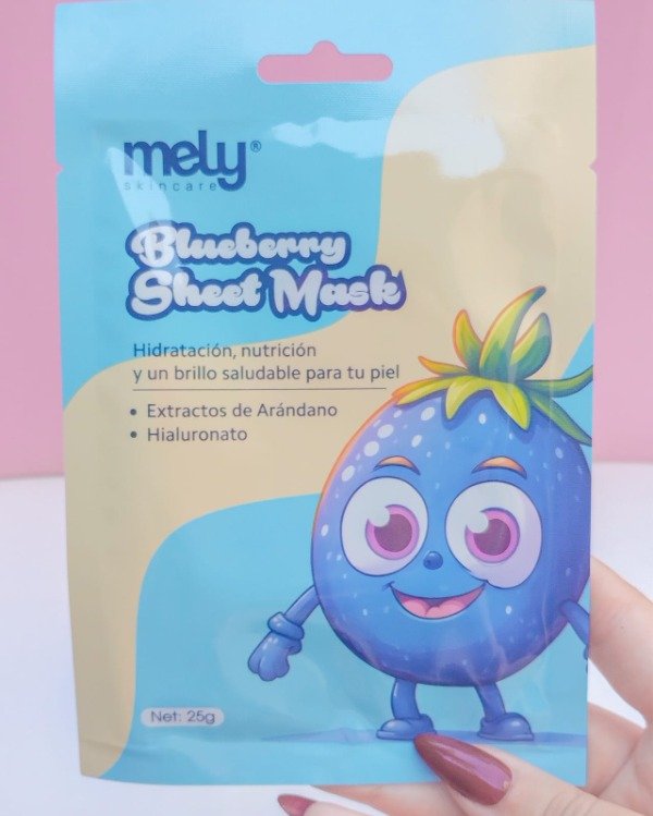 Producto - Mascarilla facial arándanos