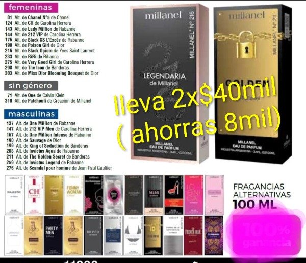 Producto - 2 masculinas 100 ml iguales o diferentes - 0