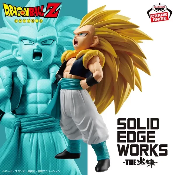 Producto - Figura Original Gotenks SSJ 3 - Dragon Ball- Solid Edge Works - Bandai - 16cm