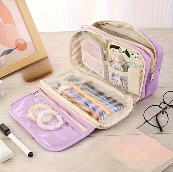 Producto - Cartuchera bolsillo transparente