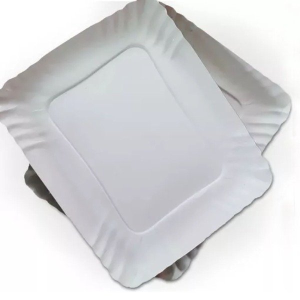 Producto - Bandeja de Cartón Gris Claro N' 3 19x22 cm x 100 Unidades