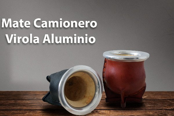 Producto - Mate Camionero Virola Aluminio
