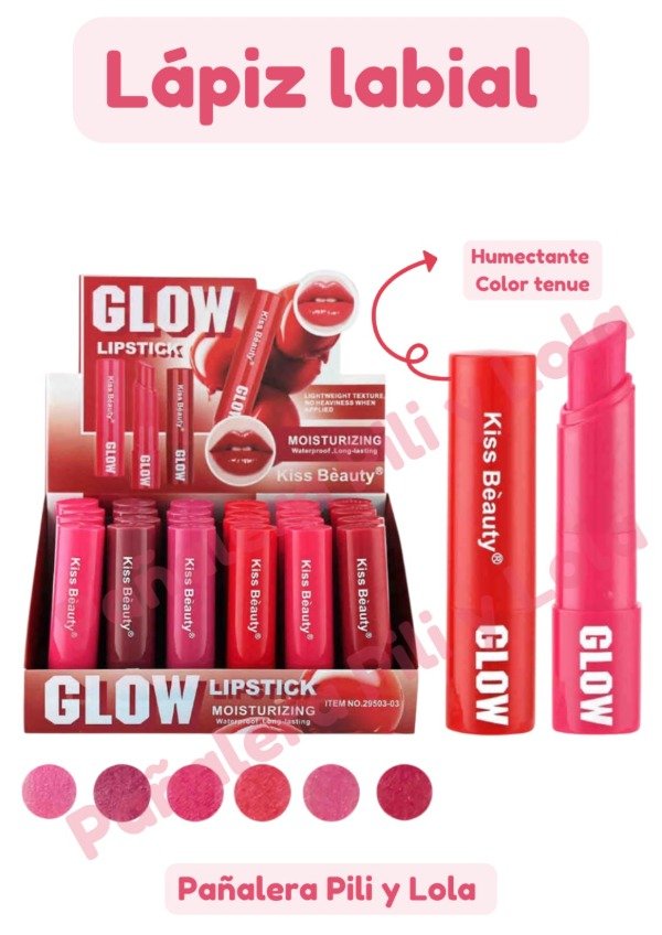 Producto - Lápiz labial Kiss Beauty (Consultar tono disponible)