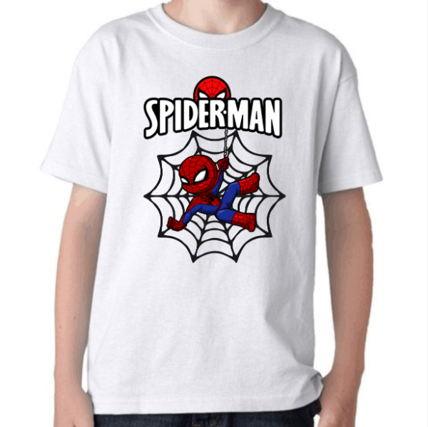 Producto - REMERA-SPIDERMAN- ALGODON NIÑOS TALLE 8 - 0