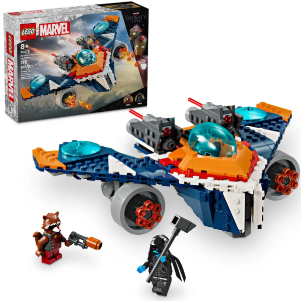 Producto - LEGO 76278 Marvel The Infinity Saga Rockets Warbird vs Ronan