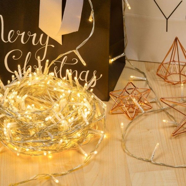 Producto - Guirnalda de 100 Luces Led 9mts aprox Blanco Calido