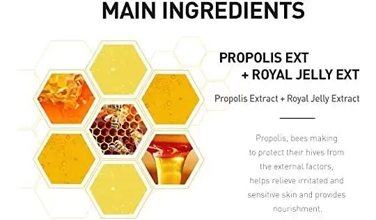 Producto - Crema Facial Hidratante - Dr. Ceuracle Royal Vita Propolis 33 Cream (50ml). - 5