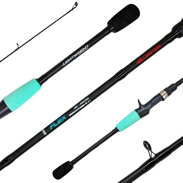 Producto - Caña Caster Flex 1.95m Bait Casting Variada 6-12 Lb 10-40g
