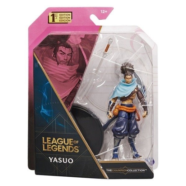 Producto - Spin Master League of Legends Yasuo 03 The Champion Collection