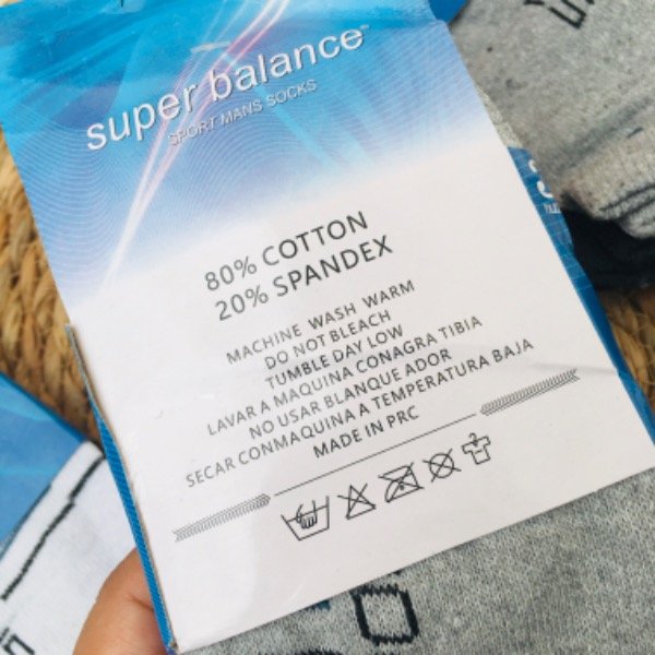 Producto - Docena Soquetes Super Balance Estampado Hombre - 2