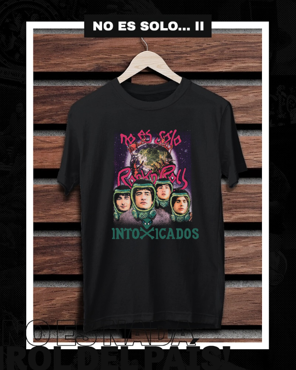 Producto - Remera Negra No es sólo rock and roll II
