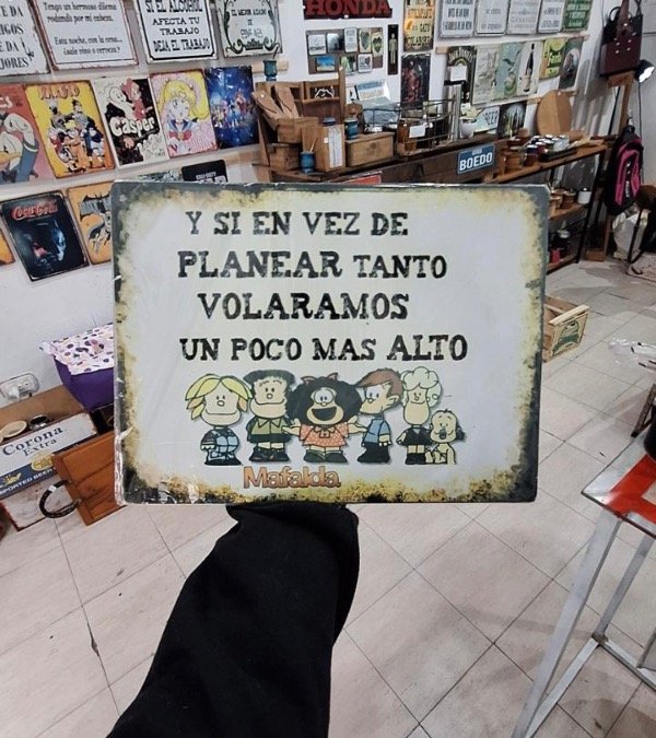 Producto - Chapa Frase 10