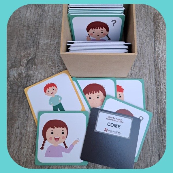 Producto - KIT PROFESIONAL - Pictogramas ICRA-A (Actos de habla básicos)