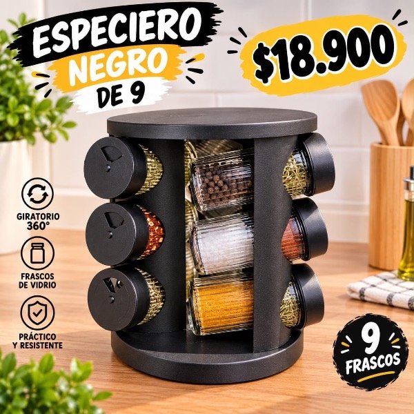 Producto - Especiero de 9 - 0