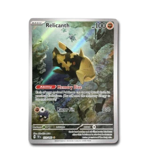 Producto - Carta Pokémon - Relicanth 173/162 - Temporal Forces