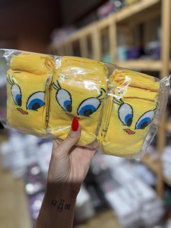 Producto - Docena Cerrada Soquetes Kid Tweety