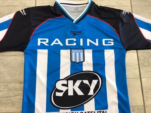 Producto - Camiseta retro de Racing 2001 titular - 2