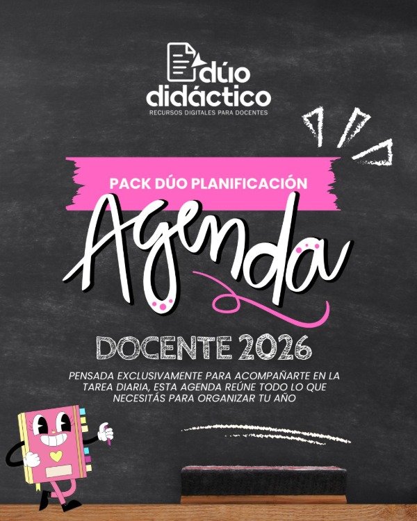 Producto - PACK DÚO AGENDA DOCENTE 2026