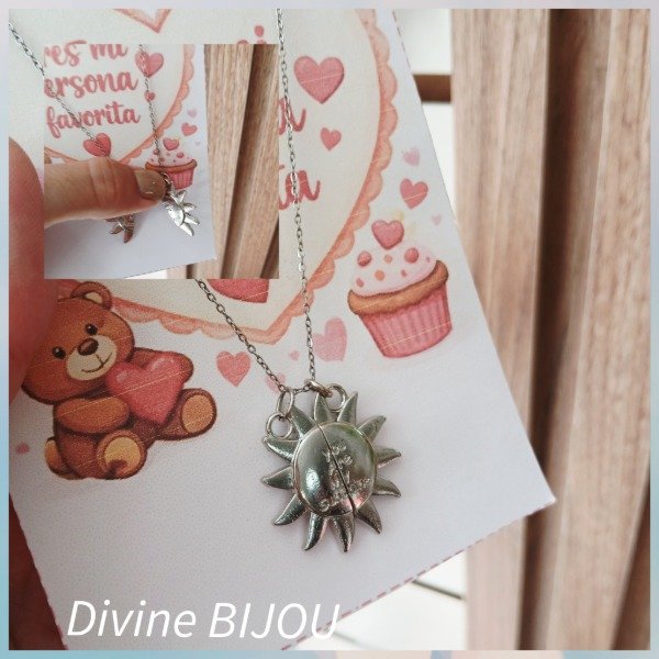 Producto - Collar sol con iman acero