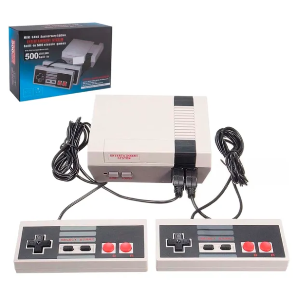Producto - Miniconsola de juegos con 500 juegos - Edición Aniversario Clásica