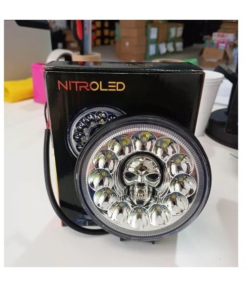 Producto - FARO LED REDONDO CALAVERA 42W 12/24V