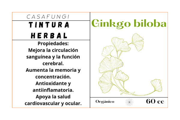 Producto - Tintura Ginkgo Biloba - 1