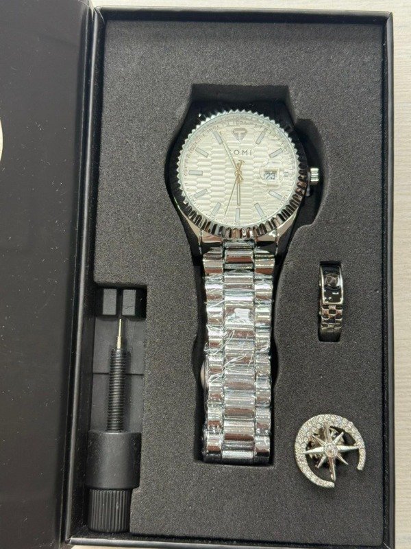 Producto - RELOJ TOMI GRIS