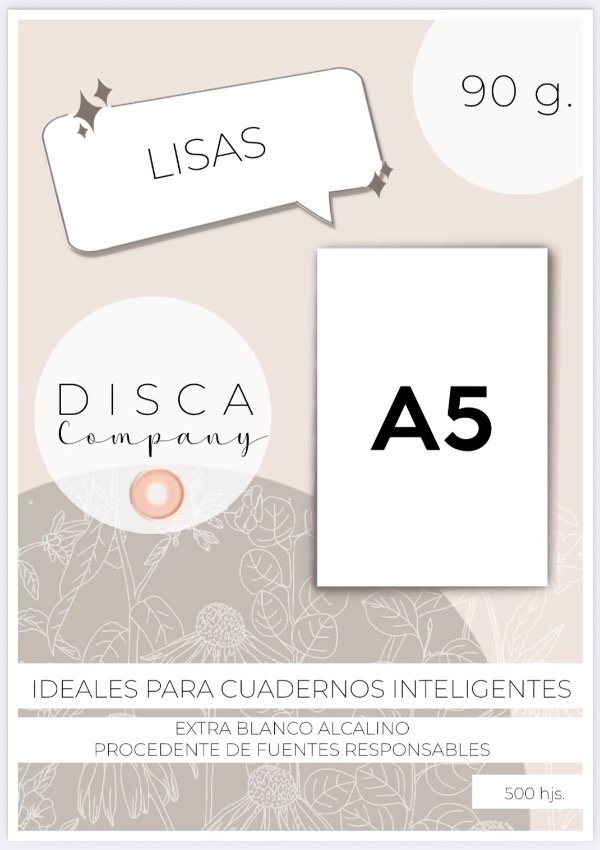 Producto - Resma A5 Lisa