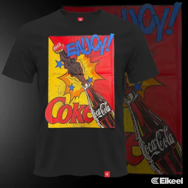 Producto - Remera de algodon Coca Enjoy