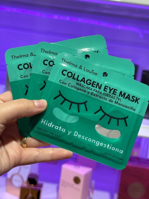 Producto - Máscara de colágeno para contorno de ojos