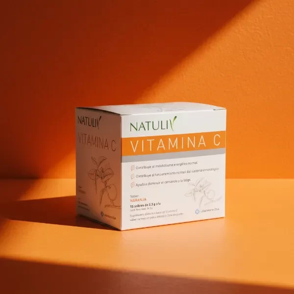 Producto - VITAMINA C "NATULIV" sabor naranja