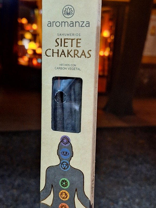 Producto - Sahumerios Aromanza Siete Chakras x7 - 1