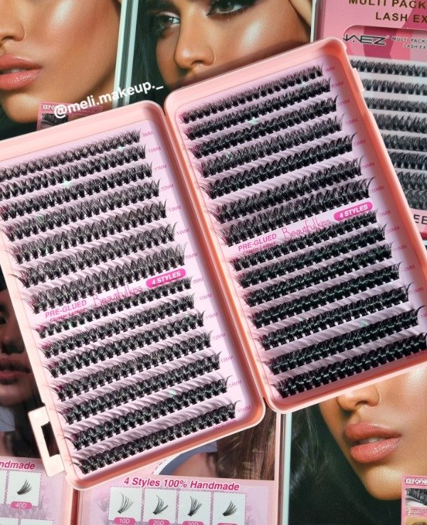 Producto - Libro de Pestañas XL c/Adhesivo ROSA
