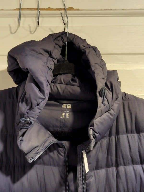 Producto - Campera UNIQLO azul de pluma- Talle S- PRECIO: 100X - 2