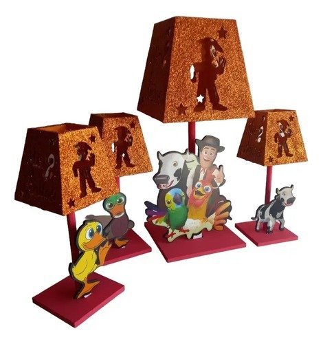 Producto - Souvenir La Granja De Zenon  Decorado 30+1 Central+led - 4