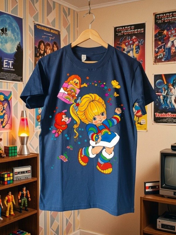 Producto - Remera Algodon Rainbow Brite Sparkle Varios Colores - 0