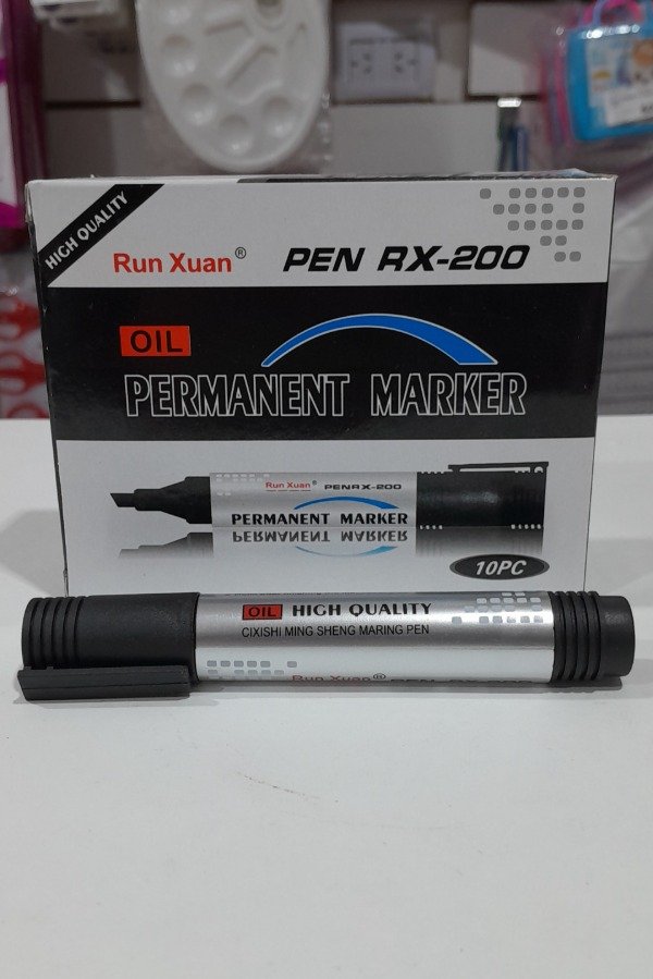 Producto - MARCADOR PERMANENTE RUN XUAN NEGRO